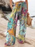 Casual Printing Pants