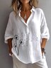 Plain Linen Casual Regular Fit Shirt