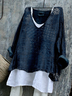 Abstract Graphic Casual Loose T-Shirt