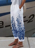Women's Floral Print Casual Pants