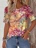 Loose Crew Neck Casual T-Shirt