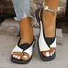 Summer Geometric Ethnic Gladiator Sandals