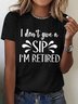 Retirement Cotton T-shirt