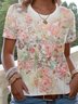 Pop Art Print Jersey Casual Loose T-Shirt
