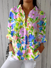 Women's Floral Print Casual Shirt