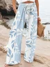 Loose Cotton Casual Pants