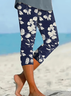 Women's Floral Print Casual Leggings