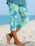 Women's Turtle Print Casual Leggings