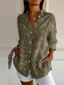 Shirt Collar Loose Casual Shirt