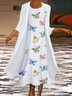 Butterfly Casual Two-Piece Set