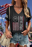 Casual V Neck T-Shirt