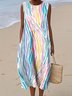 Cotton Simple Regular Fit Dress With No