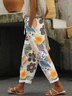 Casual Floral Pants