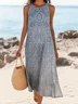 Ethnic Casual Dress With No