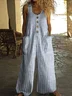 Cotton Regular Fit Casual Jumpsuit