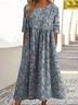 Plants Casual Dress With No