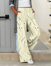 Women's Casual Loose Pocket Solid Color Trousers