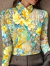 Women's Long-Sleeved High-Neck Slim-Fitting Top