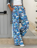 Floral Loose Vintage Pants