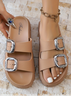 Women's Non Slip Double Beach Slippers Slip Platform