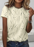 Print Casual Short Sleeve T-Shirt