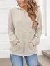 Striped Casual Hoodie