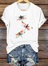 Crew Neck Regular Fit Casual T-Shirt