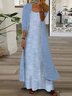Striped Casual V Neck Two-Piece Set
