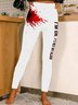 Halloween Holiday Retro Fashion Ankle High Waist Leggings