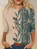 Boho Regular Fit Cotton Sweatshirt