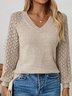 V Neck Casual T-Shirt
