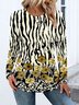 Animal Cotton Casual Regular Fit T-Shirt