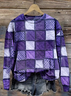 Text Letters Casual Sweatshirt
