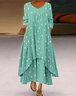 Women's Long Dress Casual Retro Design Print Fashion Modern Daily Beach Weekend