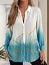 Women's Artistic Gradient Pattern Long Sleeve Shirt Fashion Modern Daily Weekend