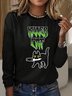 Cotton Regular Fit Vintage Crew Neck T-Shirt