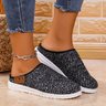 All Season Casual Fleece Color Block Loafers