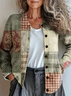 Vintage Crew Neck Cardigan