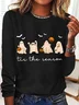 Women's Tis The Season Halloween Long Sleeve T-Shirt