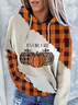 Casual Halloween It's Fall Y'all Printing Hoodie Hoodie
