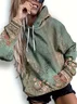 Loose Printing Casual Hoodie