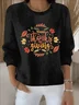 Women's Autumn and Winter Festive Patterned Pullover Tops