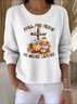 Cotton Regular Fit Casual Sweater
