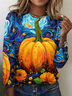 Casual Crew Neck Cotton Regular Fit T-Shirt