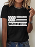 Women's Charlie Kirk Patriot Memorial Short Sleeve T-Shirt
