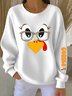 Regular Fit Casual Sweatshirt
