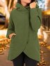 Casual Plain Hoodie Jacket
