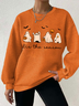 Women's Tis The Season Halloween Waffle sweatshirt
