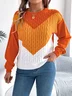 Casual Regular Fit Crew Neck Sweater