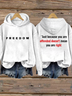 Women's freedom Print Casual Hoodie Sweatshirt